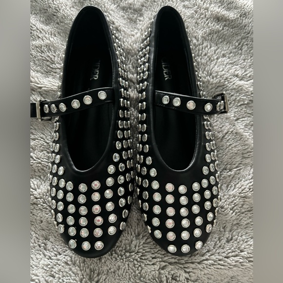 Crystal embellished ballet flats - Picture 7 of 10